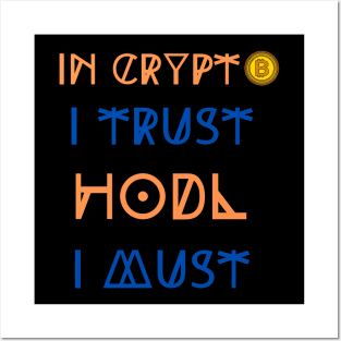 Cryptocurrencies, Blockchain , Bitcoin T-Shirt, Bitcoin Crypto T-Shirt Posters and Art